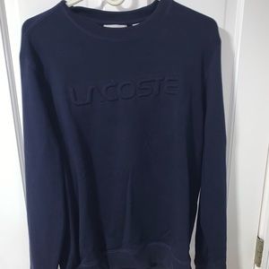 Lacoste Men’s 3D Blue Sweater L